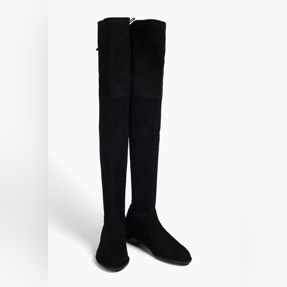 Stuart Weitzman Lowland Suede Over-The-Knee Boots - image 2